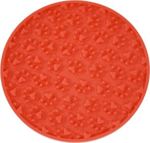 Licking Mat For Dogs and Cats - Red